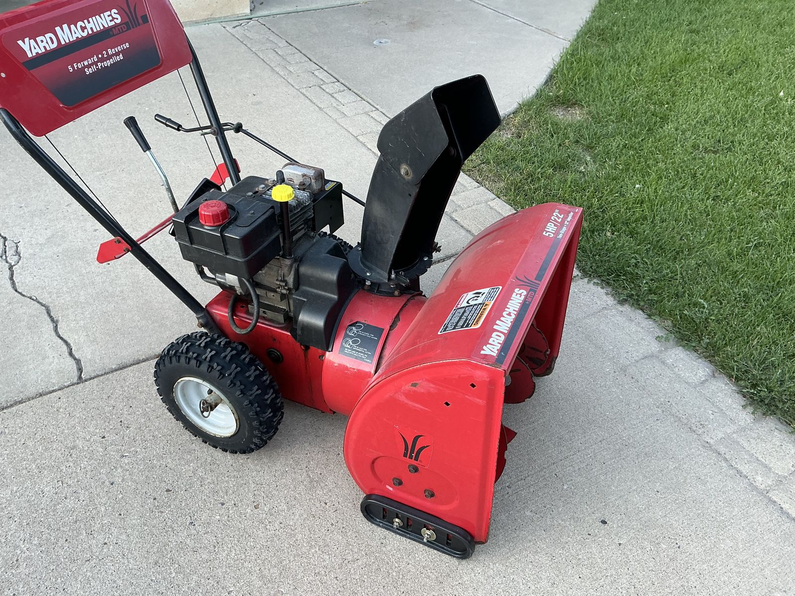 Two stage Snow Blower
