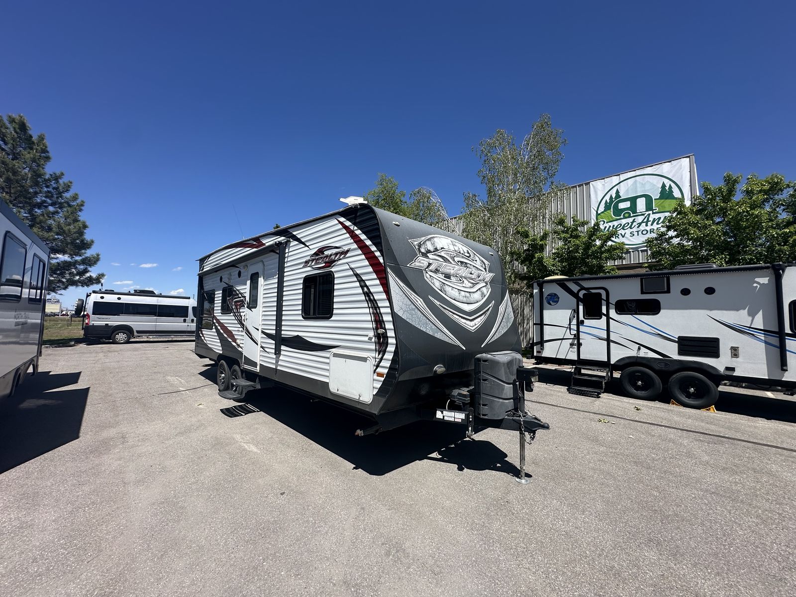 2015 Forest River Stealth 2313 Bumper Pull Toy Hauler with Onboard Generator