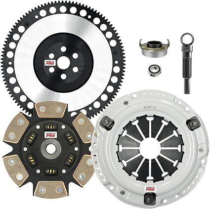 CMPRO Stage 3 Clutch Kit & Chromoly Flywheel fits Honda Civic   Del Sol 1.5L 1.6L 1.7l 92 to 05   new in box