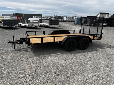 2026 Built Trailers 7x14 Wasatch Built 7k Utility Trailer