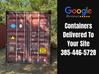 Conex Storage Container 40ft HC – Utah – Ready to Deliver
