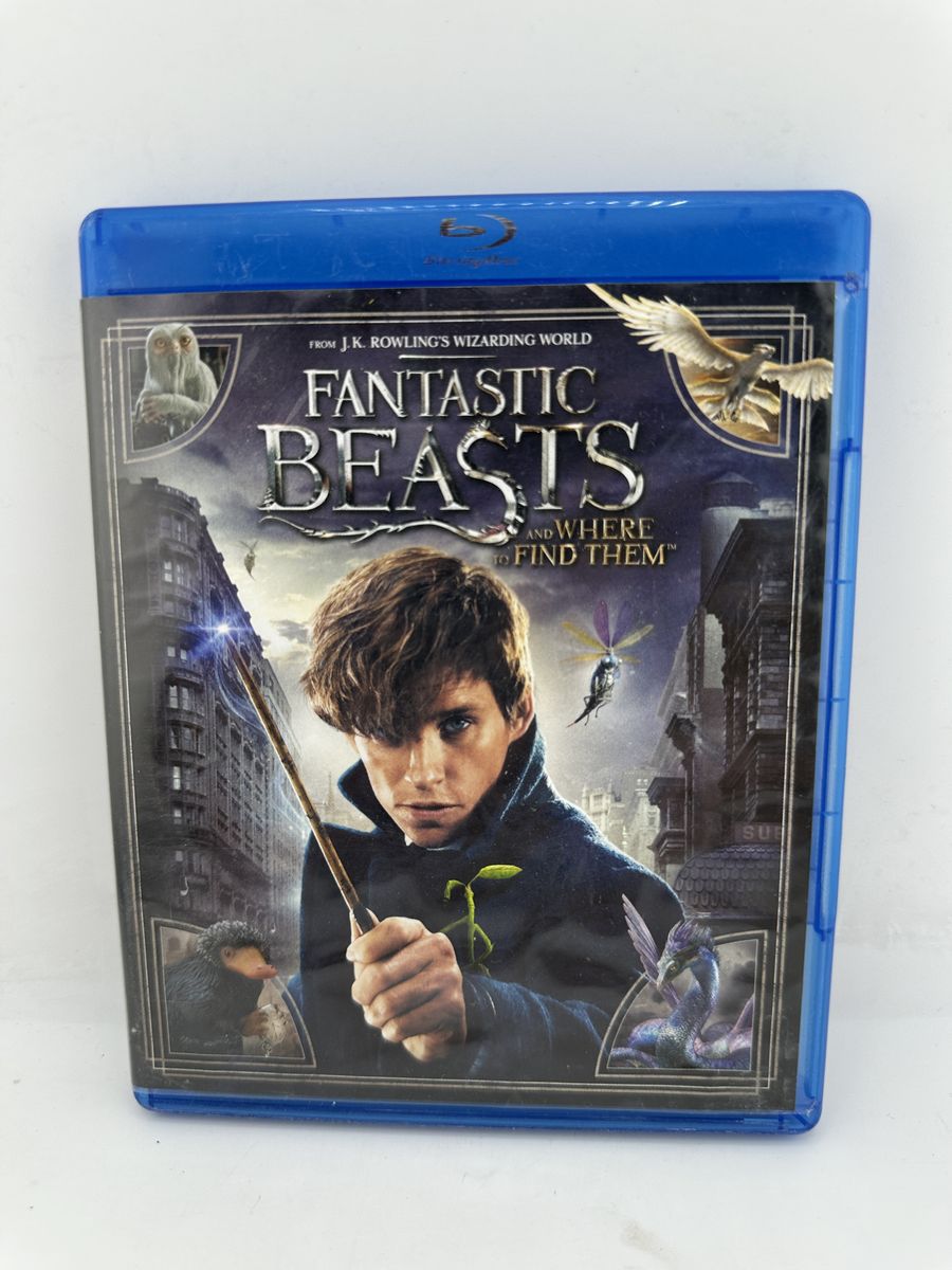 Fantastic Beasts and Where to Find Them Blu-ray DVD 2-Disc Combo w/ Slip Insert