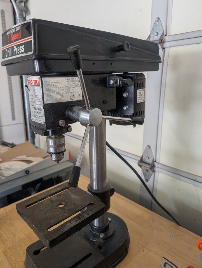 Bench top drill press