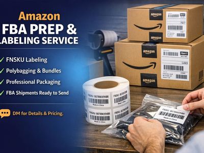 Amazon FBA Prep & Labeling Service