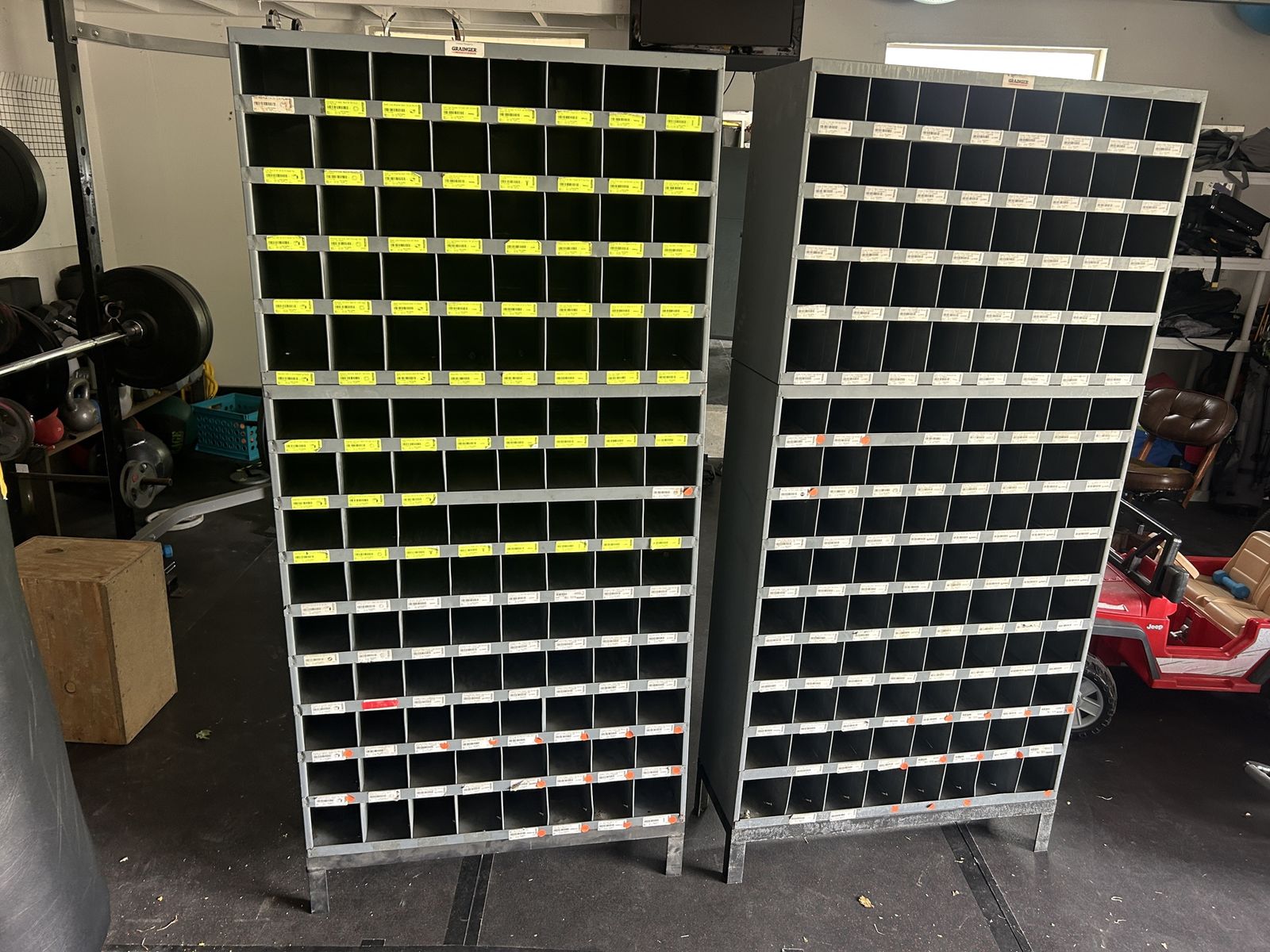 Heavy-Duty Grainger/Durham Steel Parts Bin Cabinets – Industrial Storage