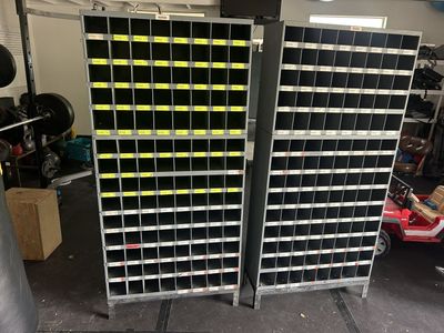 Heavy-Duty Grainger/Durham Steel Parts Bin Cabinets – Industrial Storage