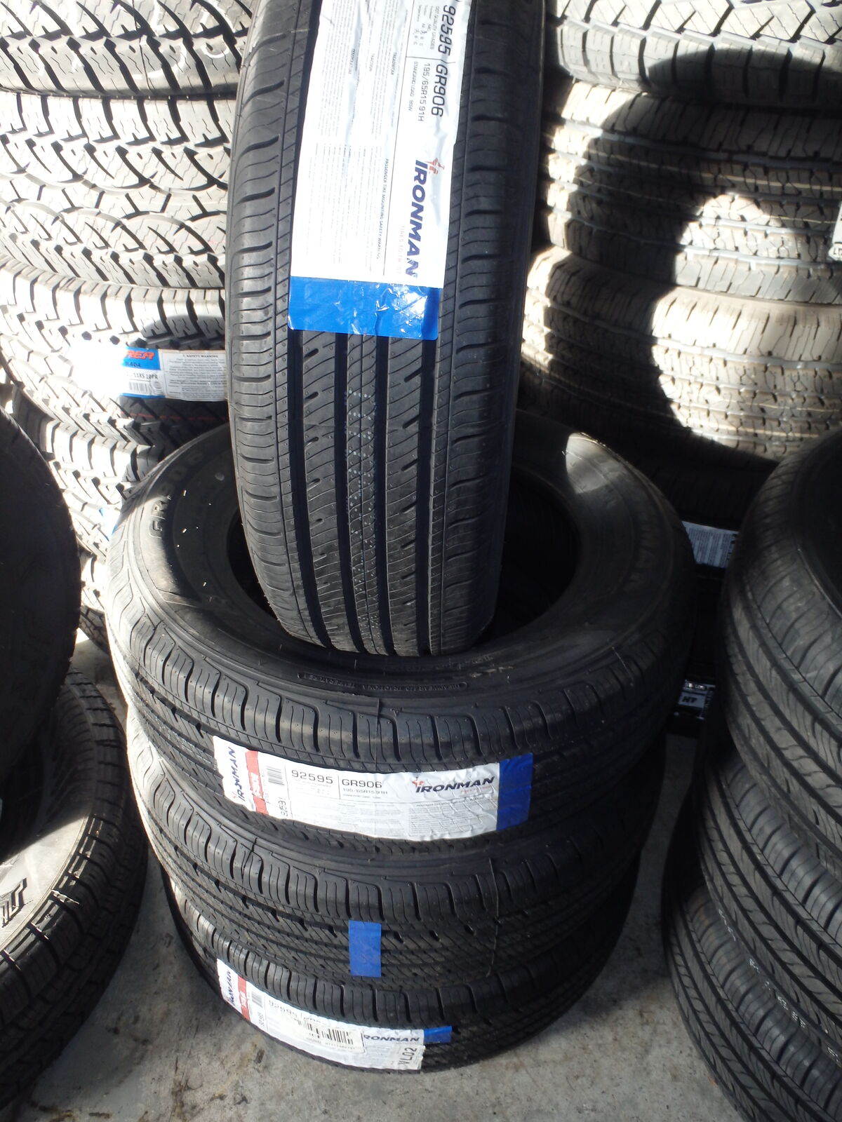 195/65R15 IRONMAN GR906 SET OF BRAND NEW TIRES