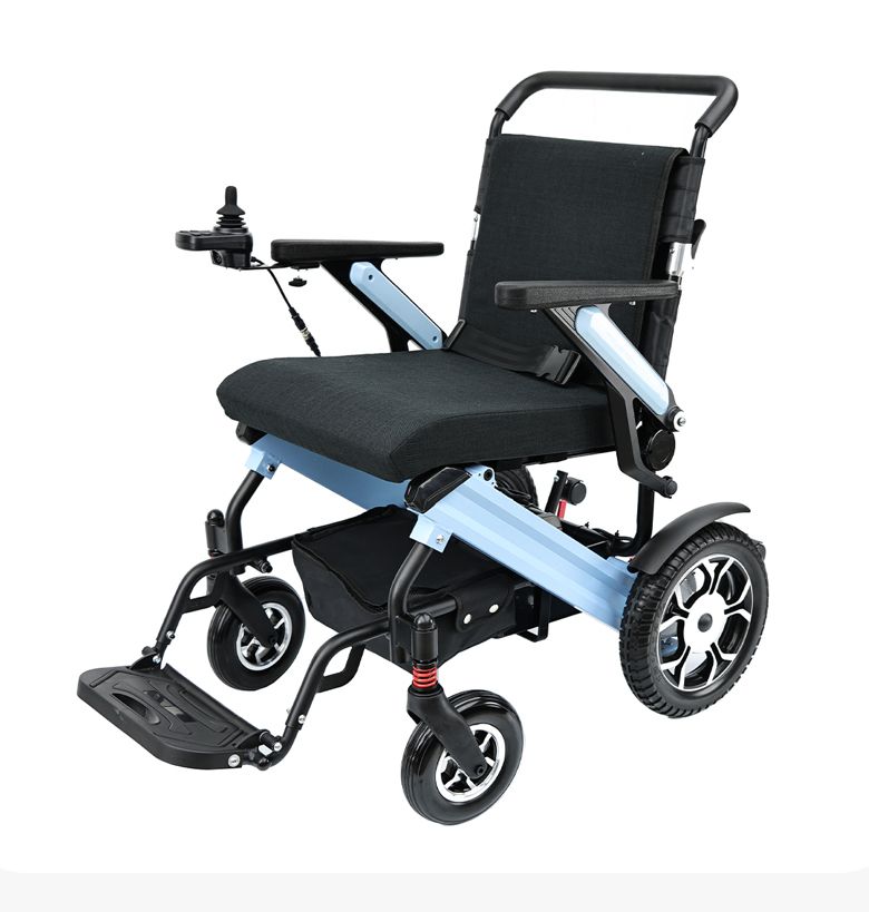 New Aluminum Electric Folding Wheelchair Motorized