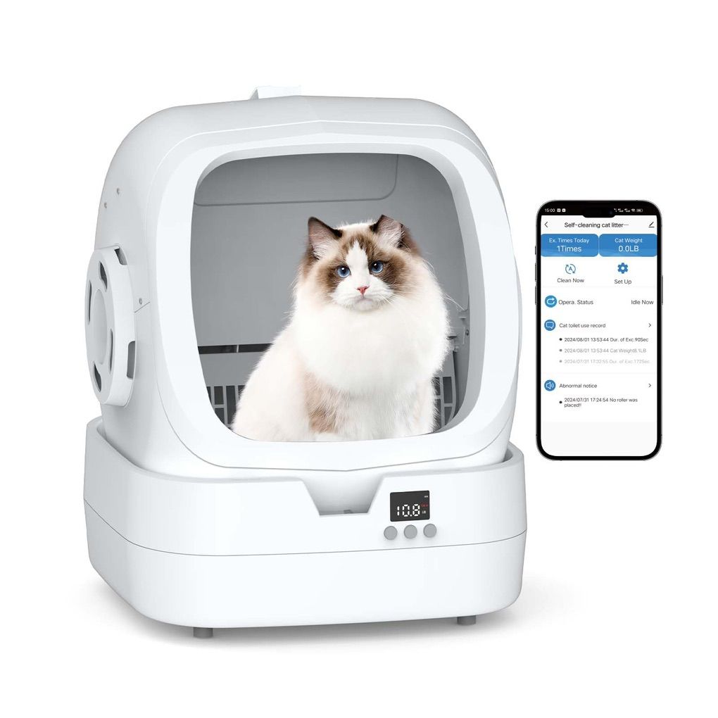 Automatic self cleaning litter Box