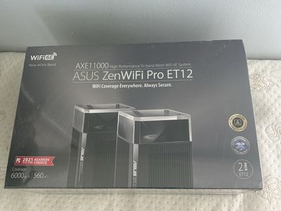$200 Brang New ASUS Zenwifi pro E12-2pack