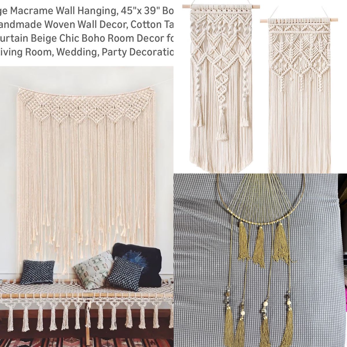 Bohemian Wall Decor Set
