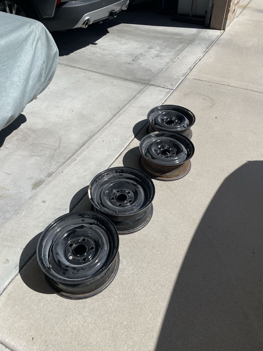 Ford steel wheels