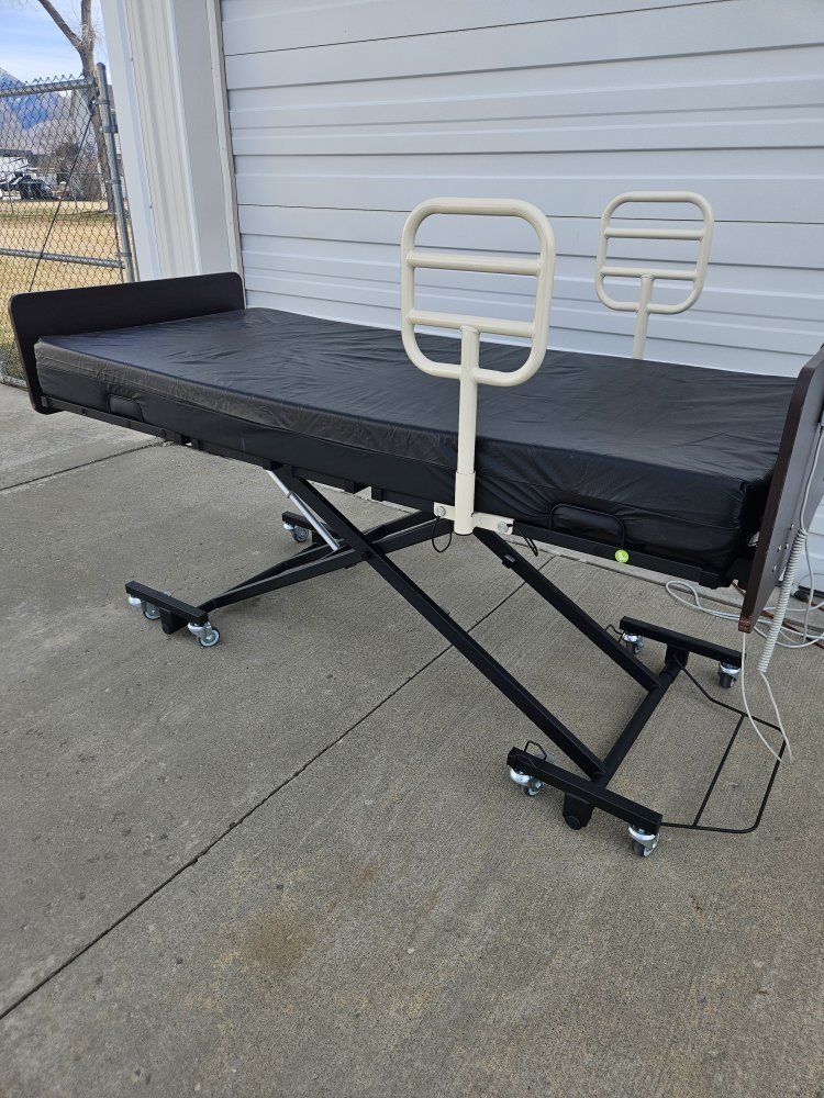 ProHeal Electric Hospital Bed with Mattress and Remote Control