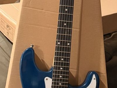 New in Box Crestwood Electric Guitar (BLUE)