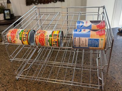 NEW 3 TIER CAN STORAGE RACK ORGANIZER (2 AVAILABLE)