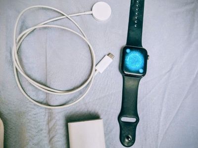 AppleWatch Series;4 &Nbsp, gps, 44mm Space Gray Aluminum Case with Black Sport Band