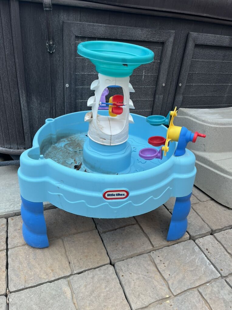 Little tikes sand and water table