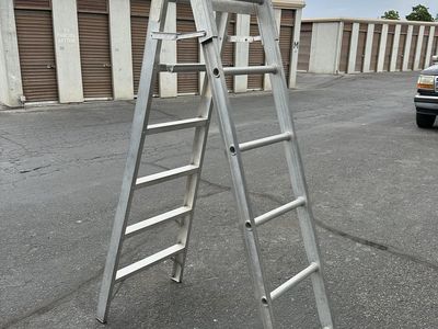 6’ Folding 11’ Extension Combination with Ladder