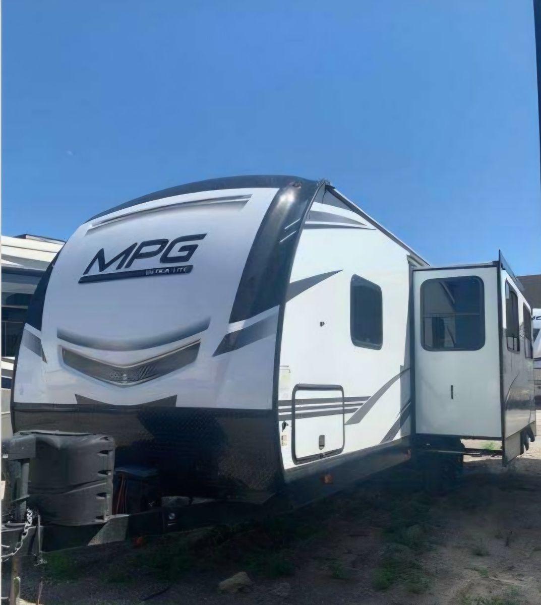 MPG 2600RB bumper pull trailer.