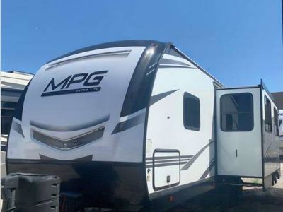 MPG 2600RB bumper pull trailer.