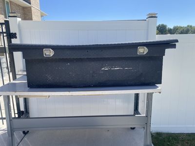 Black Diamond Plate Truck Tool Box