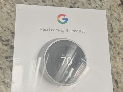 Google Nest Learning Thermostat (3rd Gen) – NEW Sealed – Stainless Steel
