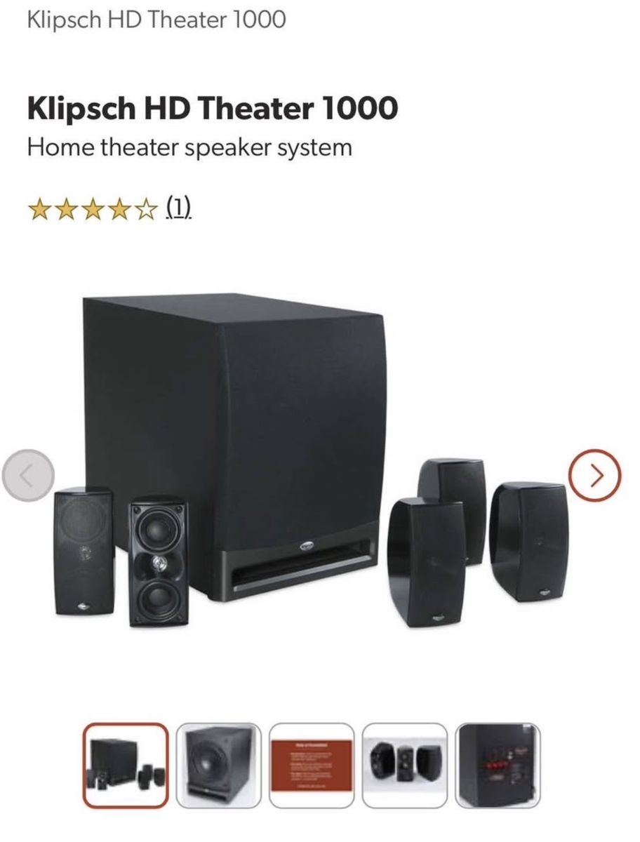 Klipsch HD Theater 1000