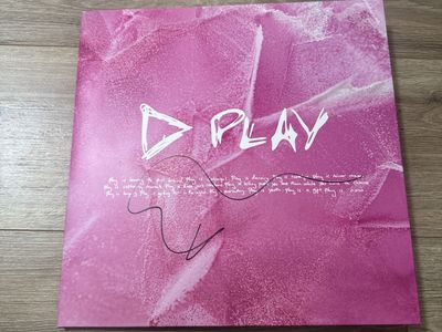 Signed Jacket Ed Sheeran Play Vinyl Record Limited Edition Violet