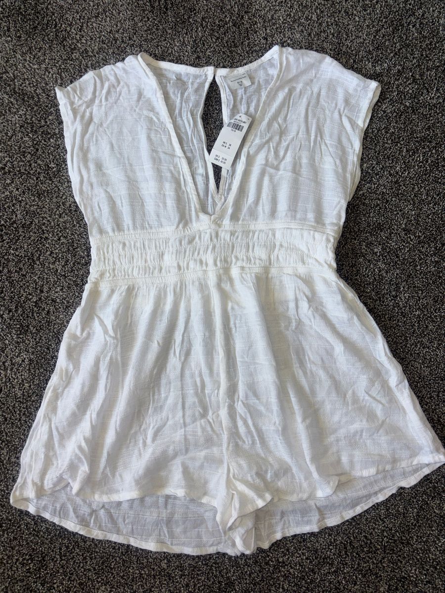 NEW! Abercrombie Kids Romper Swimsuit Coverup
