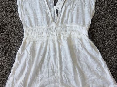 NEW! Abercrombie Kids Romper Swimsuit Coverup