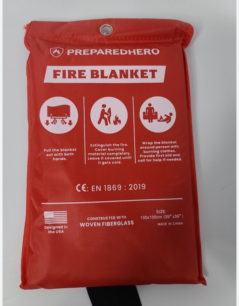 Prepared Hero Fire Blanker 39x39 Brand new