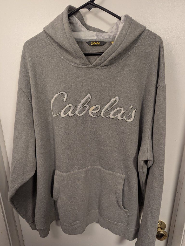Cabela's Hoodie Pullover Sweatshirt men's size 2XL