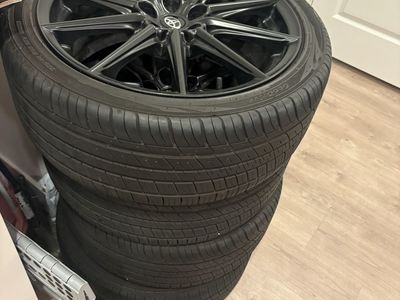 Toyota tires + rims 225/40/R18