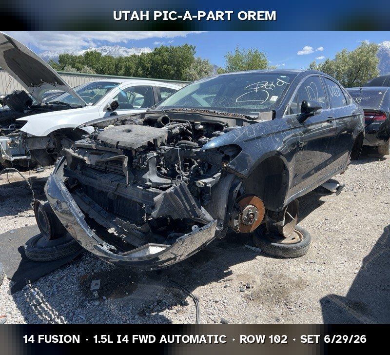 2014 Ford Fusion Parts - UTPAP Orem