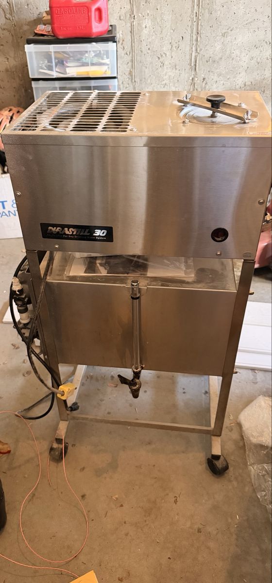 Durastill 30 Gallon Stainless Steel Water Distiller with Water Cooler Dispenser