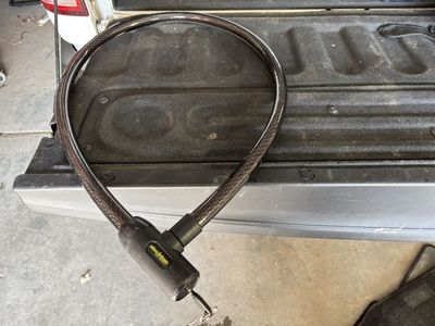 Motorcycle Cable Lock