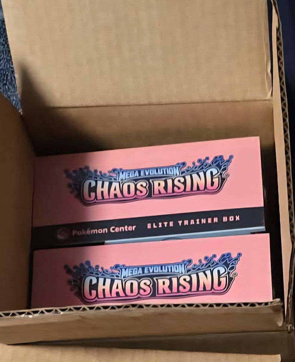 Pokemon Center Chaos Rising Elite Trainer Box