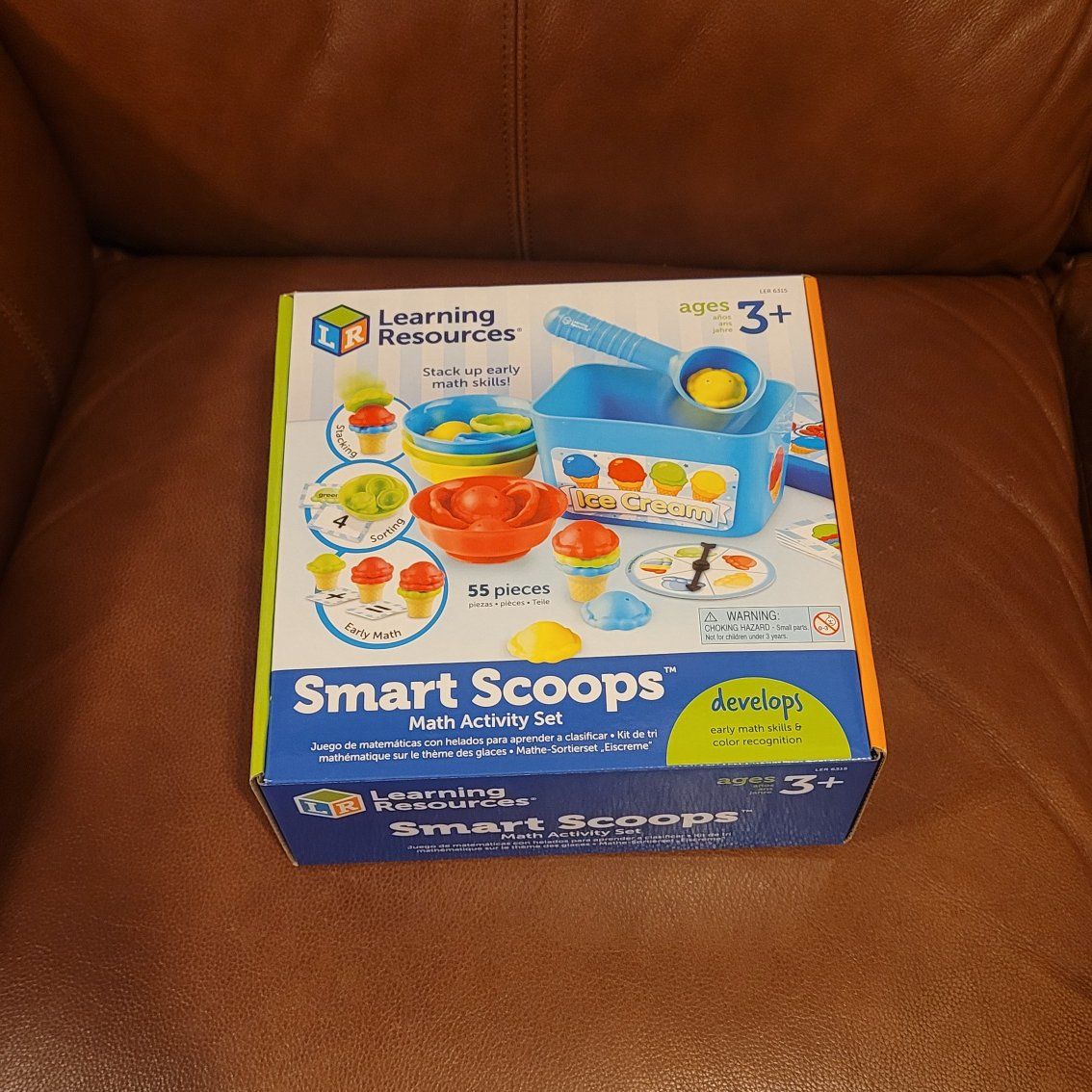 Smart Scoops ice cream math activity set
