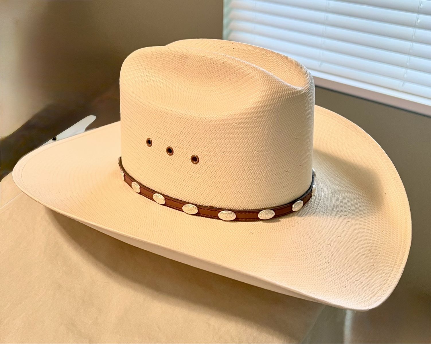 Resistol Straw Cowboy Hat