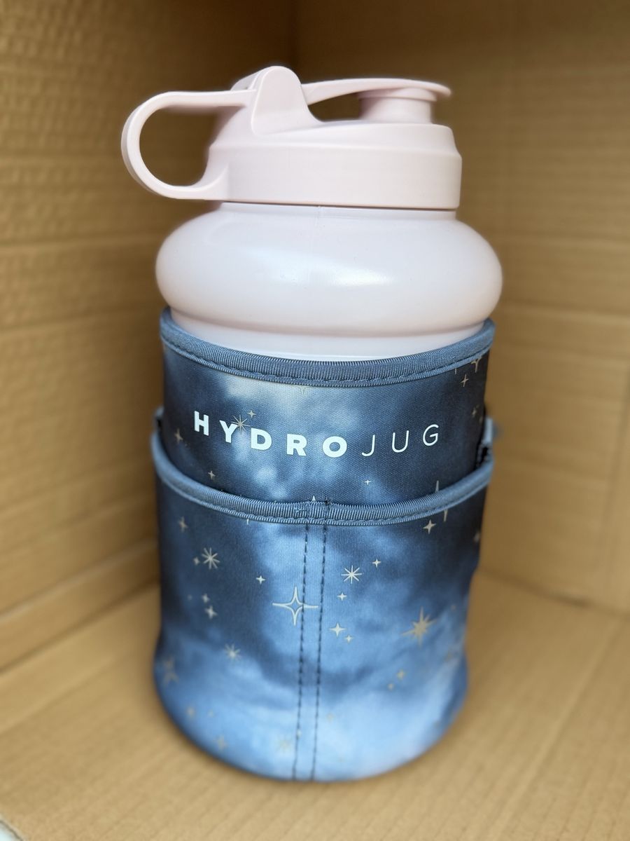 HydroJug Water Bottle with protective Print Sleeve