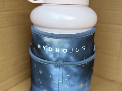 HydroJug Water Bottle with protective Print Sleeve