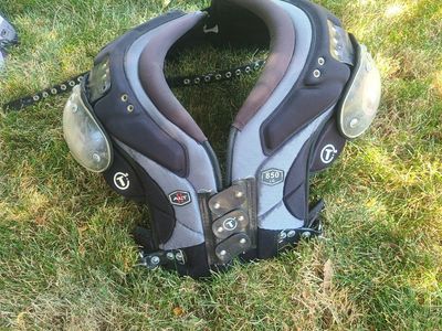 TAG adult football shoulder pads large