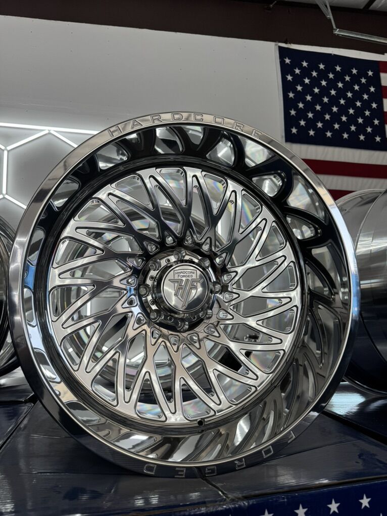 BRAND NEW 8x6.5 24x14 Hardcore forged “RFK”