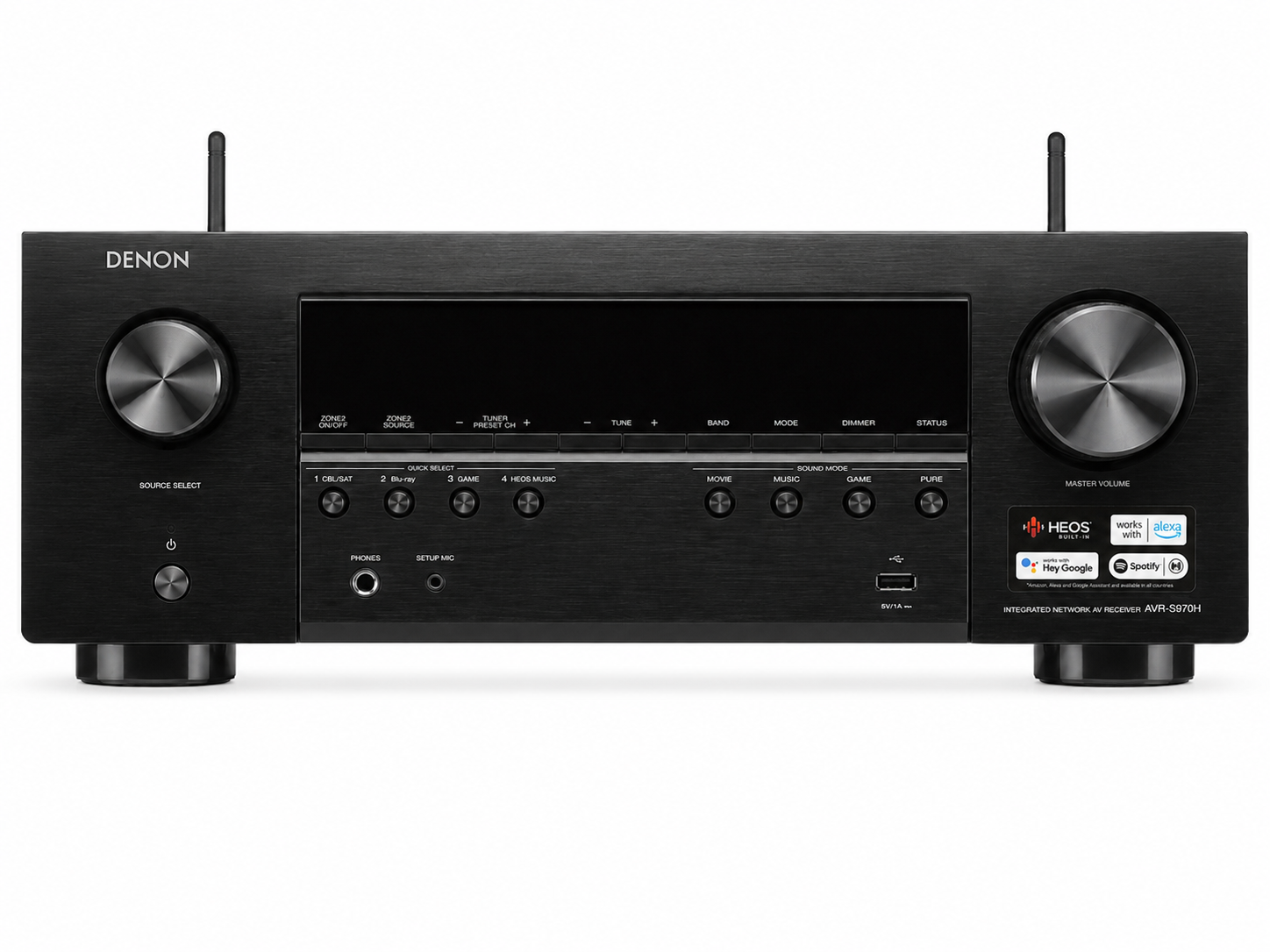 Denon AVR-S970H 7.2 Channel Network A/V Receiver