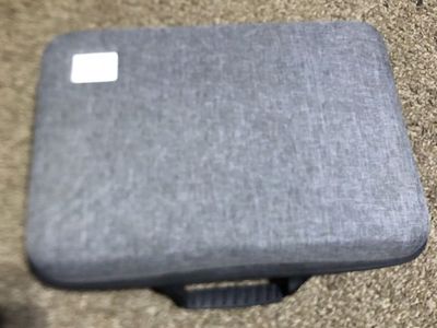 Massage gun with heat setting