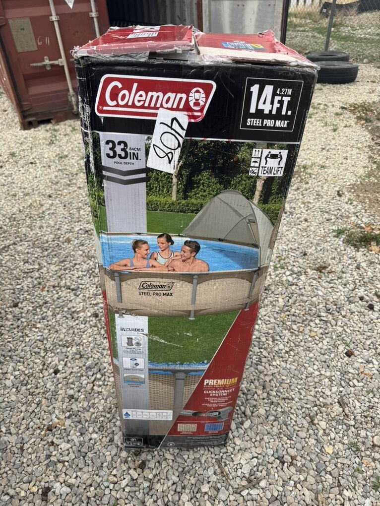 Coleman 14' Swimming Pool