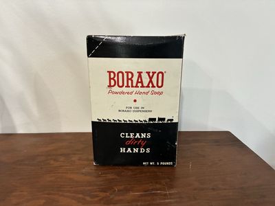 Vintage Boraxo Powdered Hand Soap 5 lb Box
