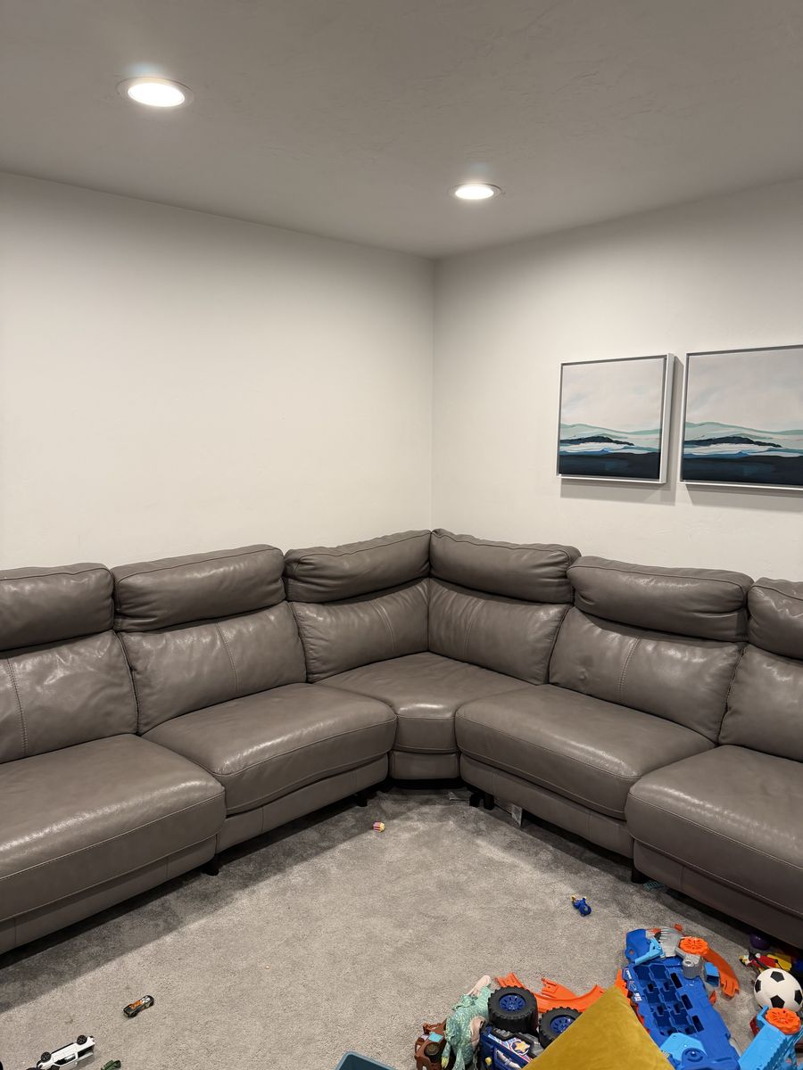 Leather Sectional!!!