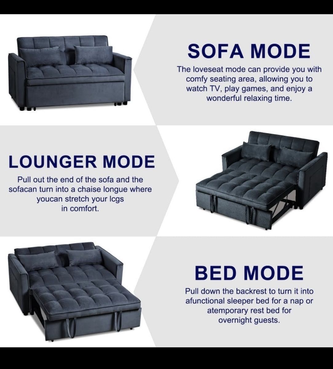 Black Sofa Bed