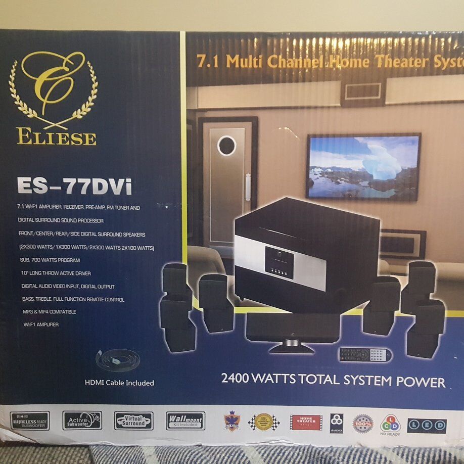 Eliese ES-77DVi Home Theater System